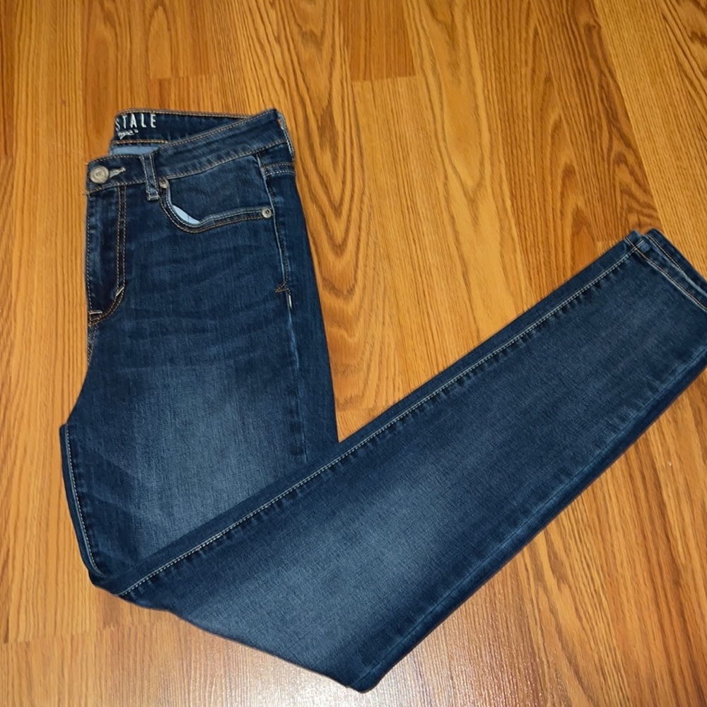 High waisted jegging